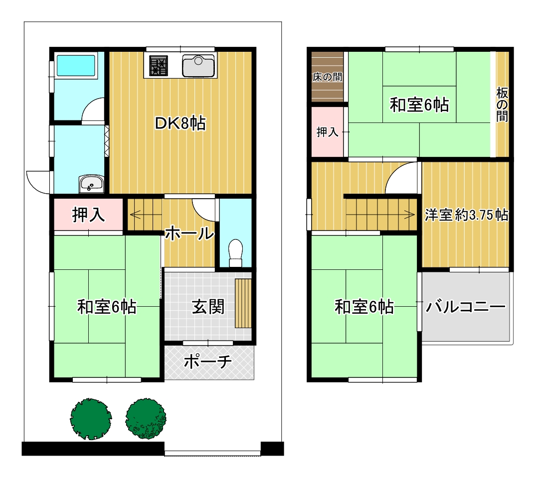 堺市堺区大浜北町１丁　中古戸建